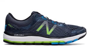 photograph of New Balance 1260v7 men's running shoes for overpronation